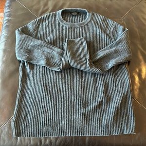 Ribbed charcoal xl sweater